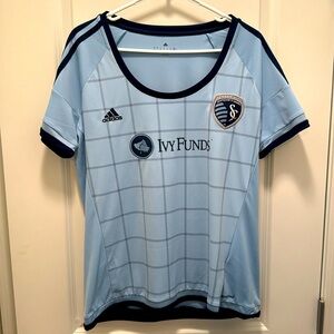 Sporting Kansas City Jersey Shirt - Blue - Size XL